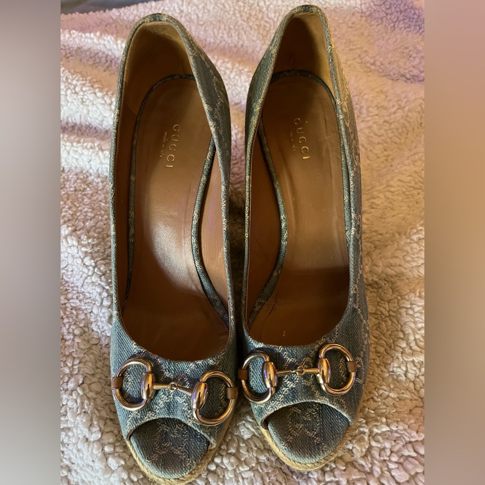 Gucci Wedges Size39 Authentic Pre-Owned